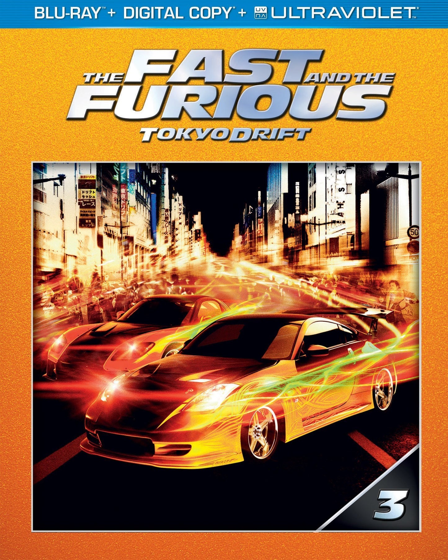 The Fast and the Furious: Tokyo Drift (Re-release)(BD + Digital Copy)(Slip)