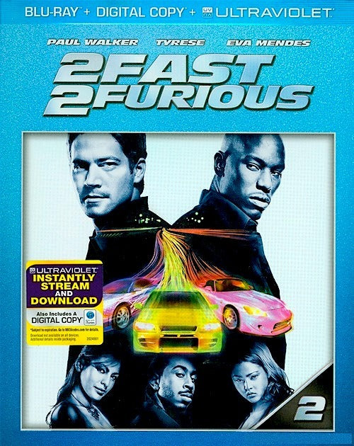 2 Fast 2 Furious (2003)(Re-release)(BD + Digital Copy)(Slip)
