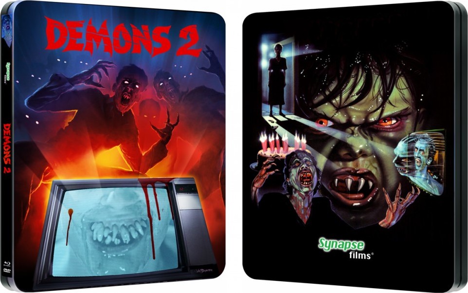 Demons 2 SteelBook (1986)(Exclusive)