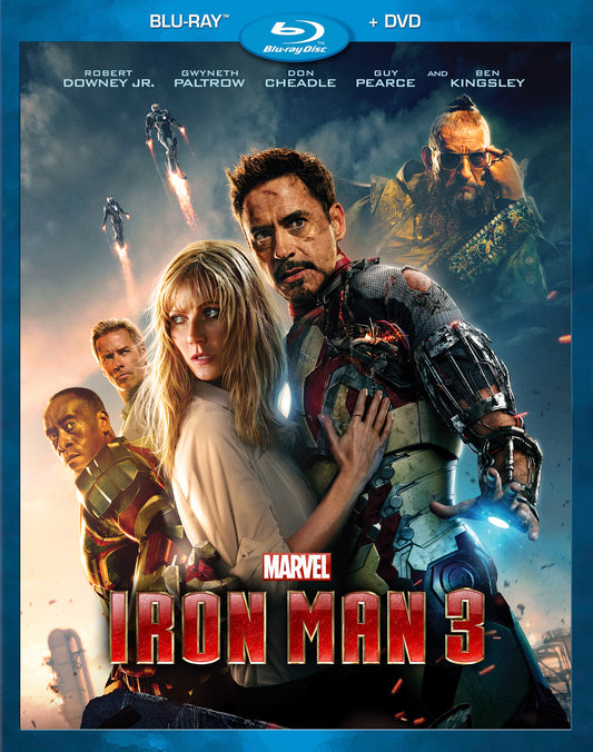 Iron Man 3 (2013)(BD/DVD)(Slip)
