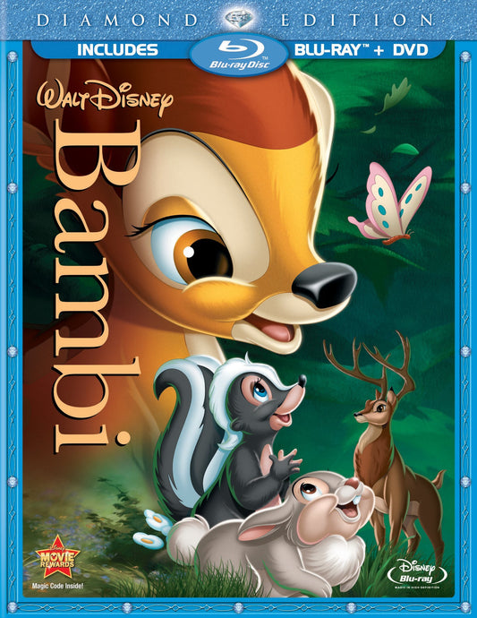 Bambi: Diamond Edition (1942)(BD/DVD)(Slip)