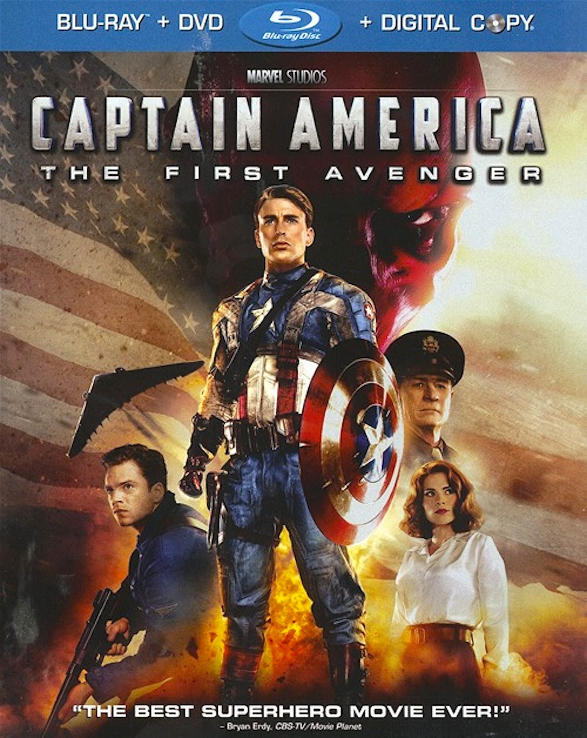 Captain America: The First Avenger (BD/DVD + Digital Copy)(Slip)