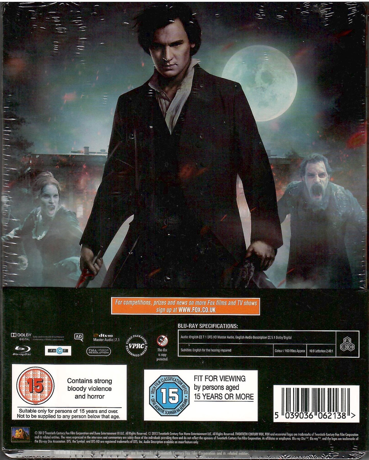 Abraham Lincoln: Vampire Hunter SteelBook (UK)