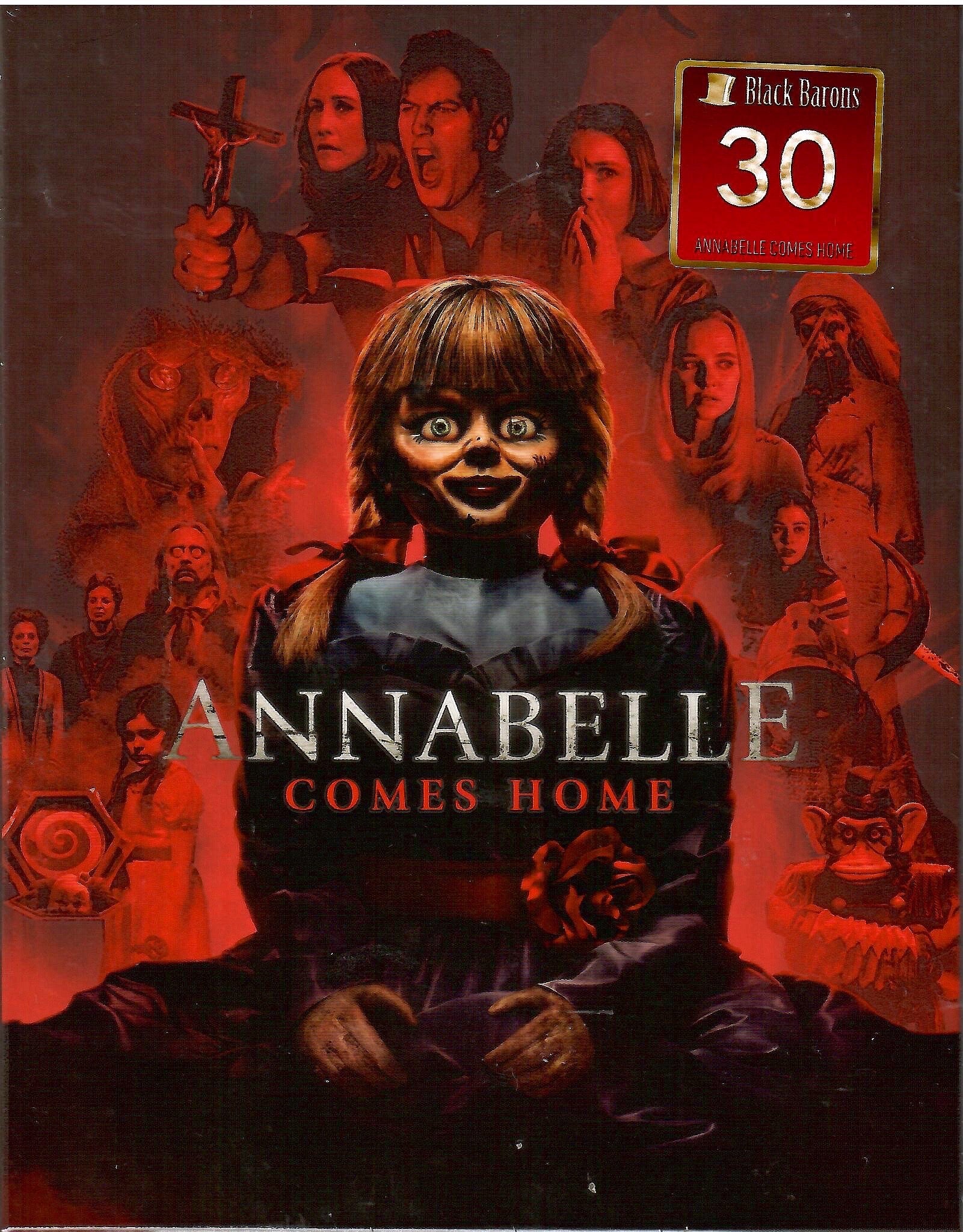 Annabelle Comes Home XL Full Slip SteelBook Lenticular Magnet (BB#30)(Czech)
