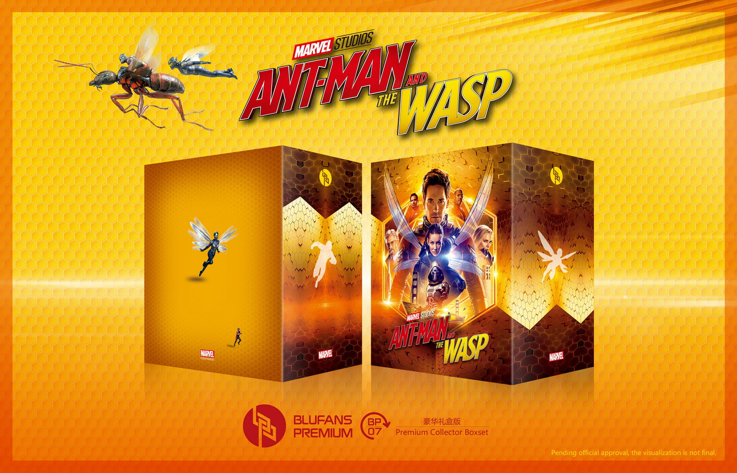 Ant-Man and the Wasp 1-Click SteelBook (BP#007)(China)(EMPTY)(Slip Box)