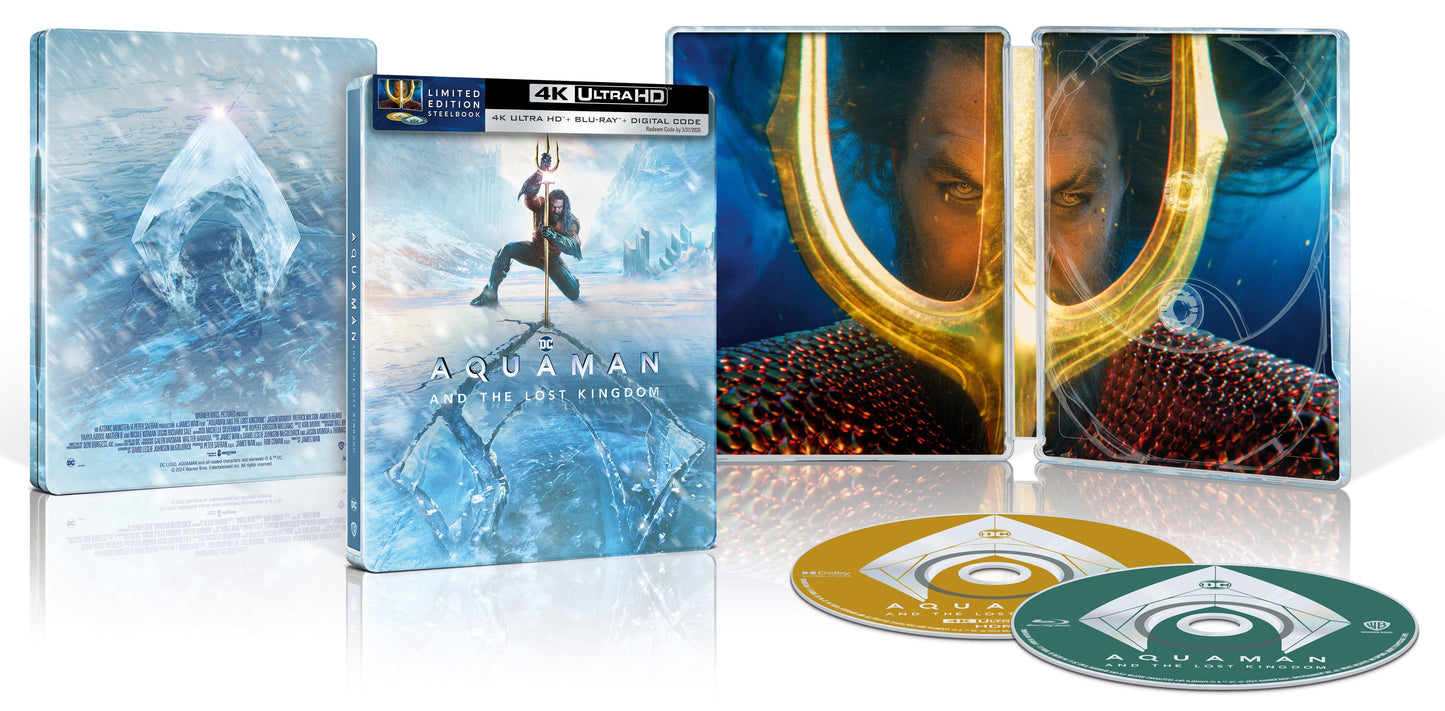 Aquaman: The Lost Kingdom 4K SteelBook (Exclusive)