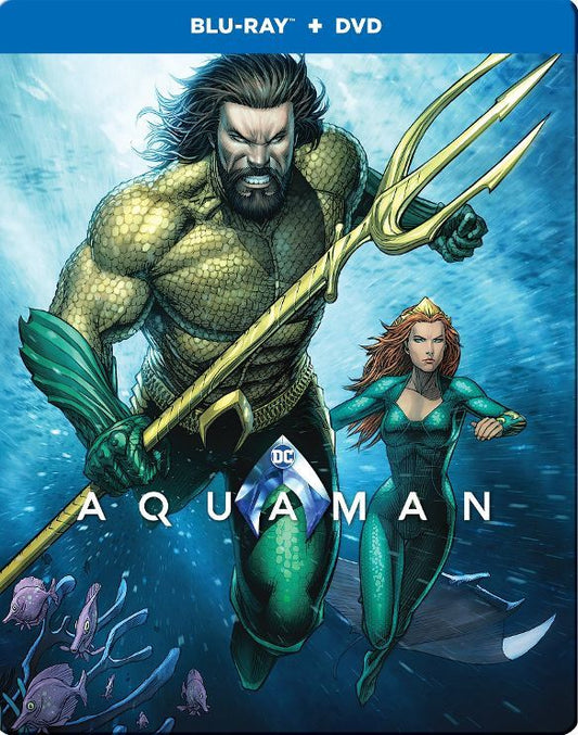 Aquaman SteelBook (BD/DVD)(2018)(Exclusive)