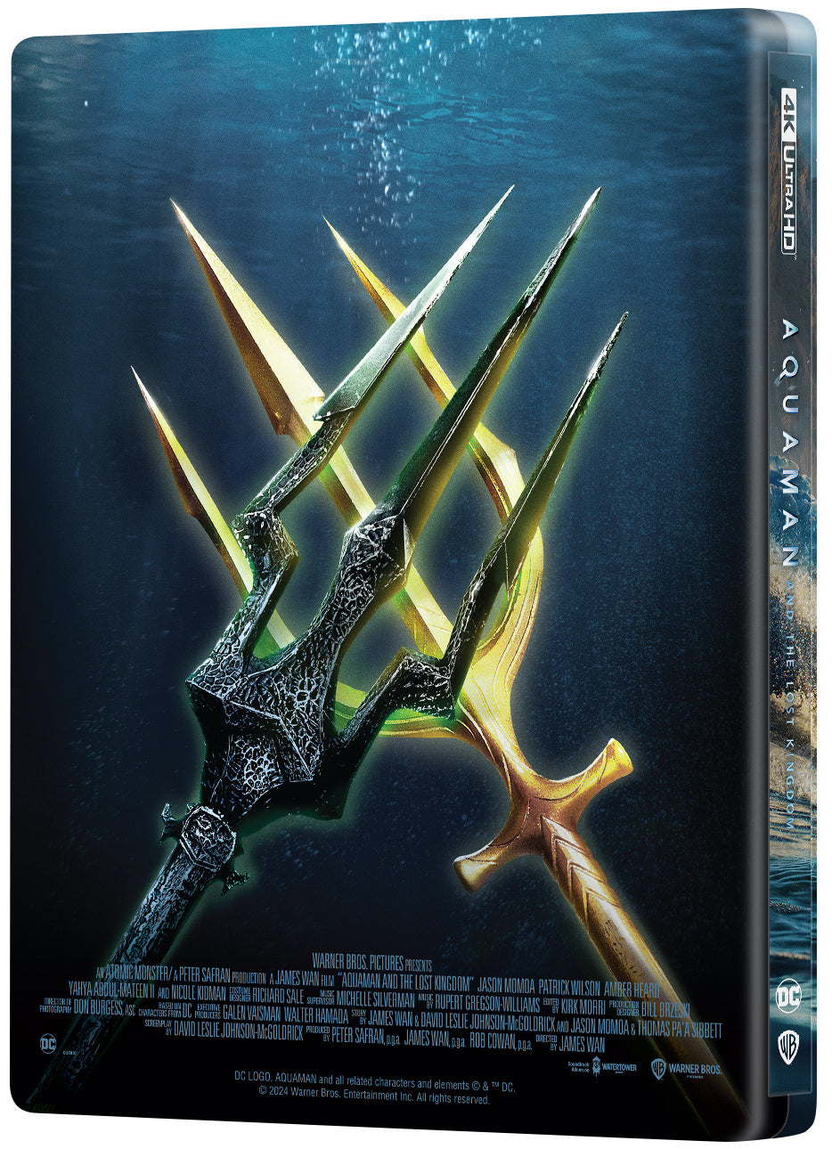 Aquaman: The Lost Kingdom 4K Double Lenticular A SteelBook (ME#69)(Hong Kong)