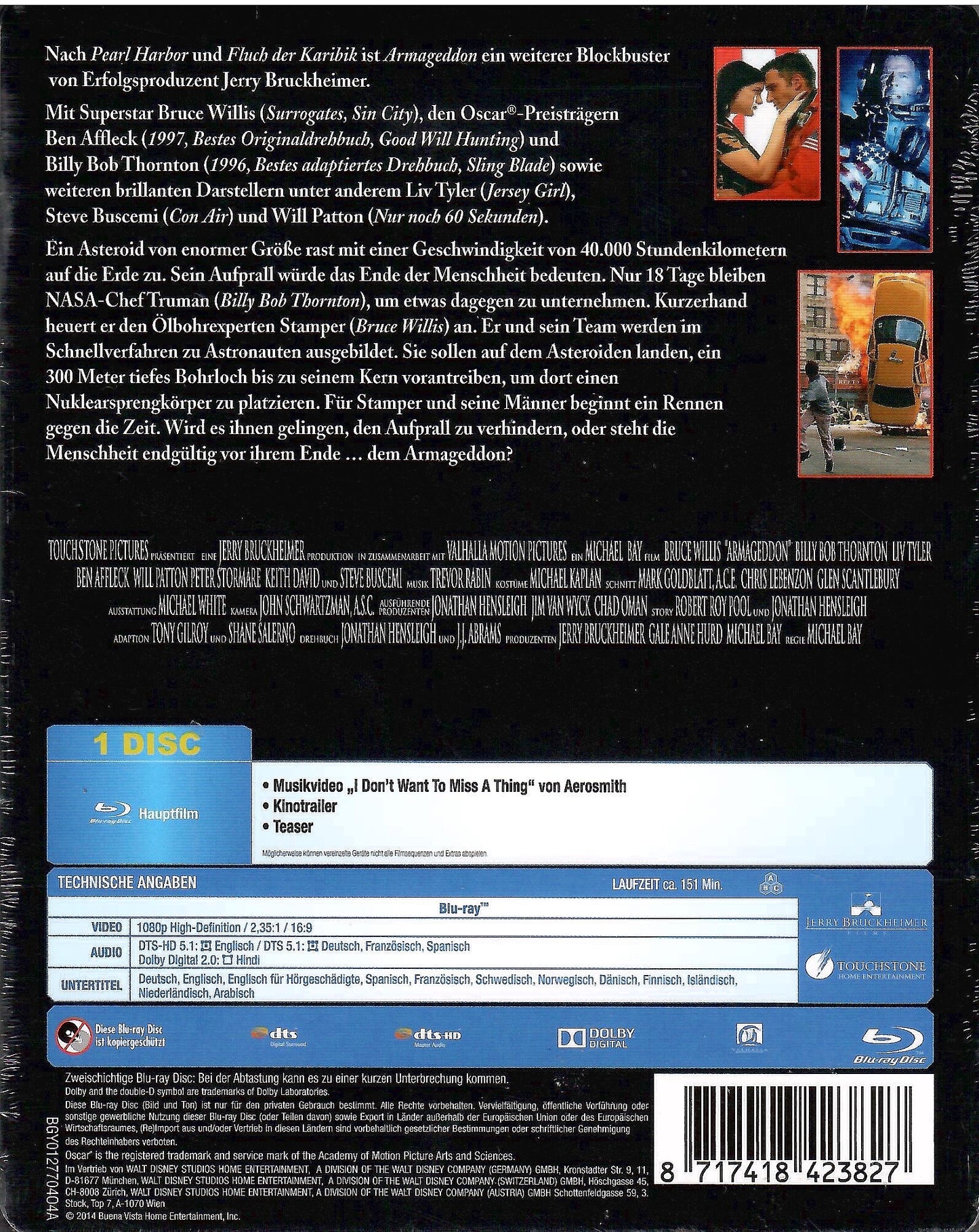 Armageddon SteelBook (Germany)