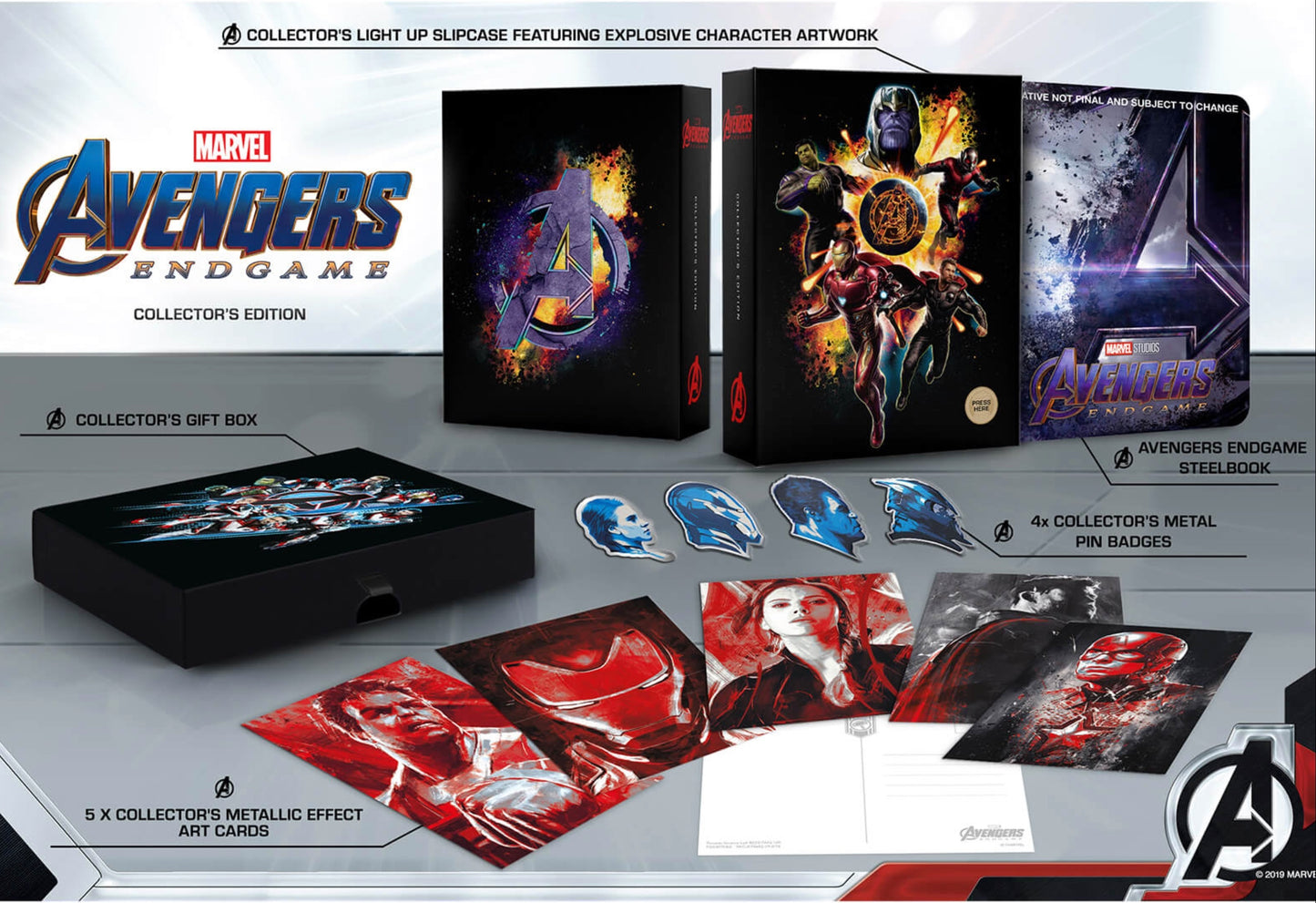 Avengers: Endgame 4K SteelBook - Collector's Edition (UK)