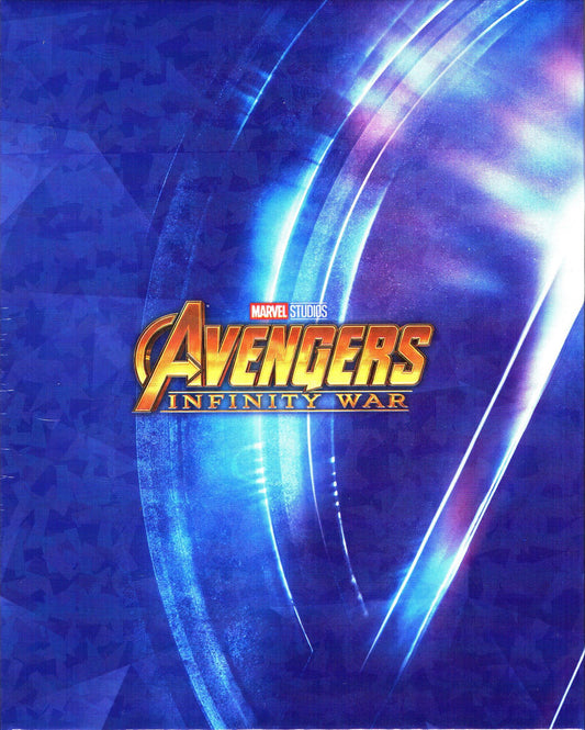 Avengers: Infinity War 3D & 4K 1-Click SteelBook (WCE#004)(Korea)