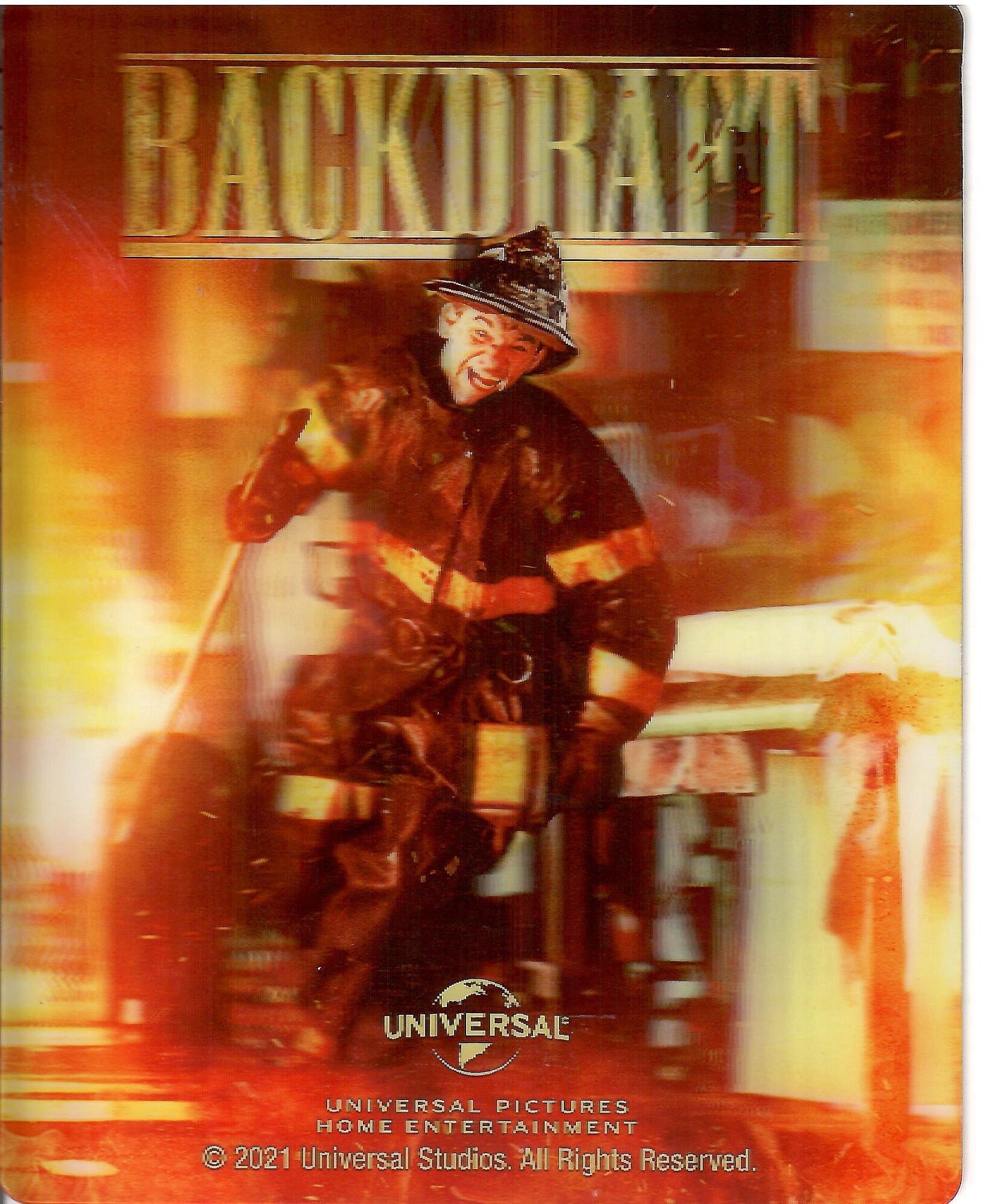 Backdraft Lenticular Magnet For SteelBook (1991)(FAC#162)(Czech)