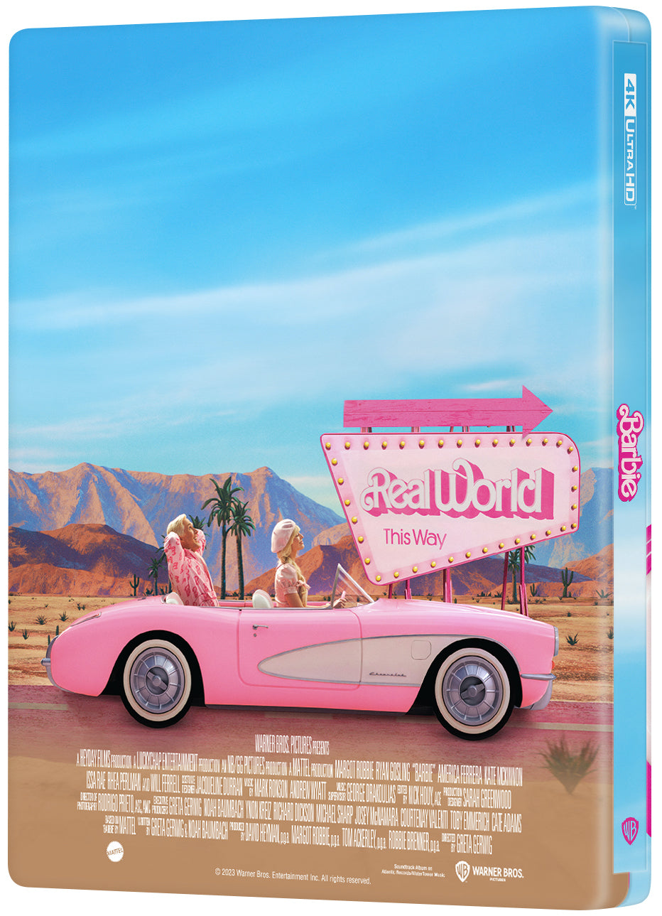 Barbie 4K Double Lentiuclar B SteelBook (ME#62)(Hong Kong)