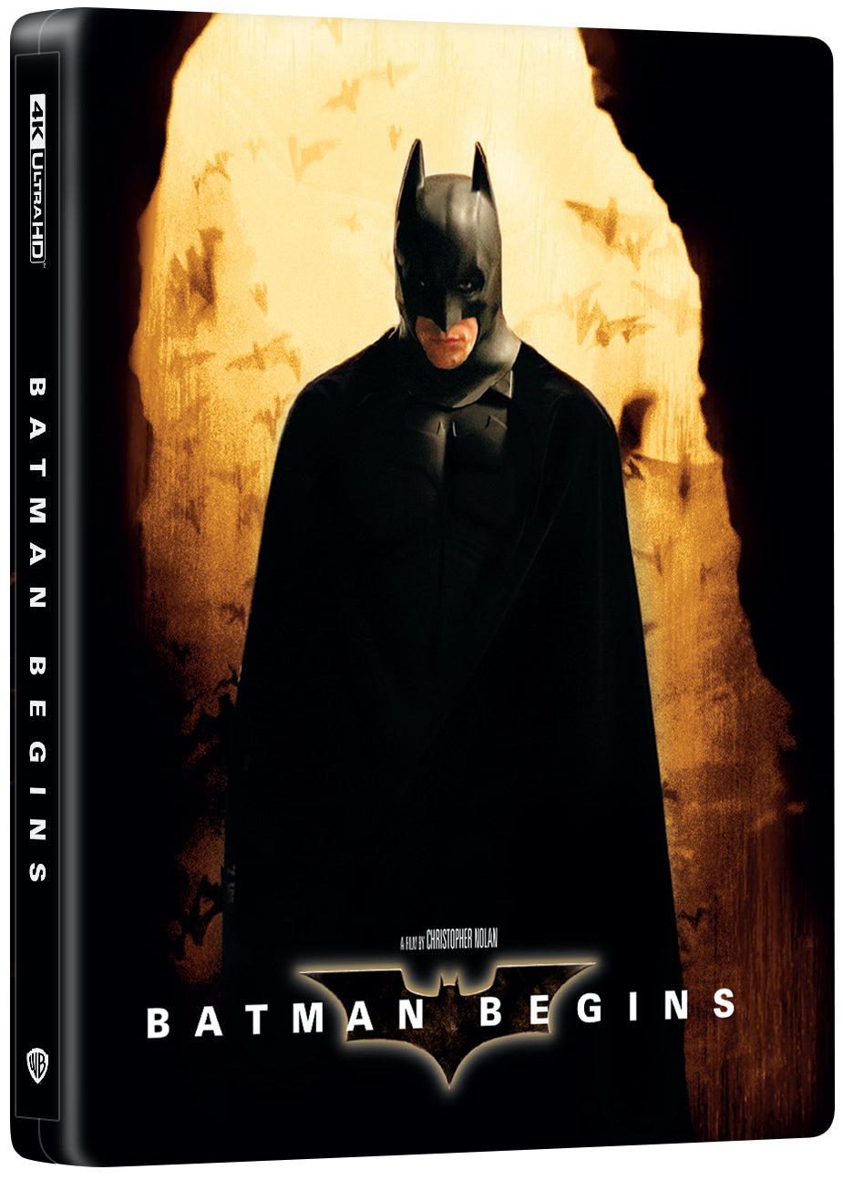 Batman Begins 4K 1-Click SteelBook (ME#53)(Hong Kong)