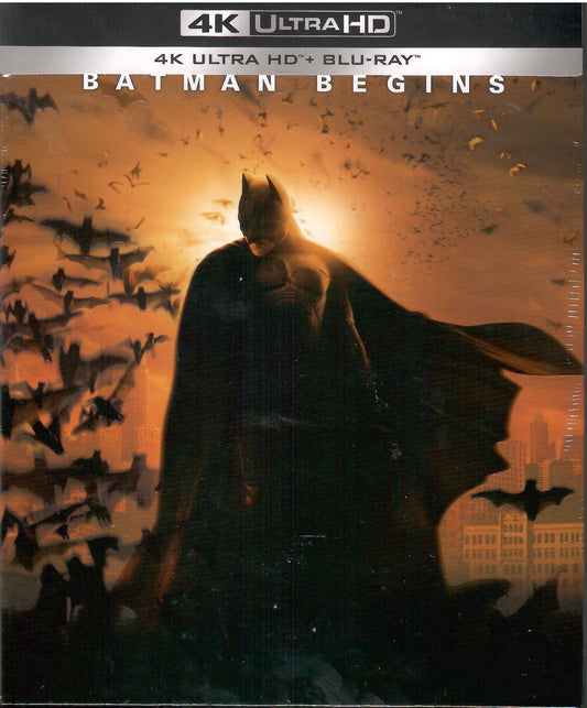 Batman Begins 4K 1-Click SteelBook (ME#53)(Hong Kong)(EMPTY)(Slip Box)