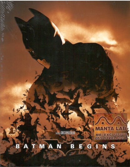 Batman Begins 4K Full Slip SteelBook (ME#53)(Hong Kong)