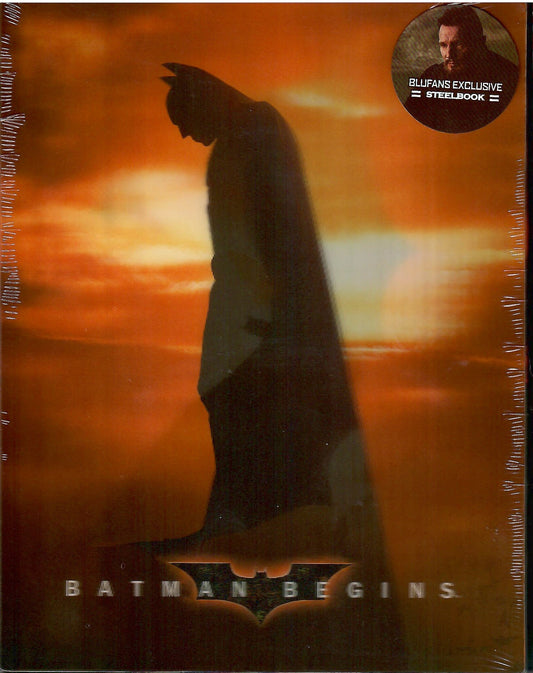 Batman Begins 4K Lenticular SteelBook (Blufans #60)(China)
