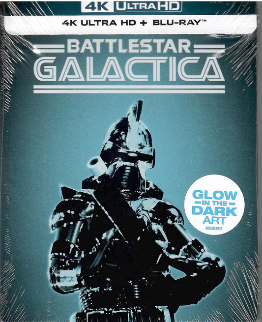 Battlestar Galactica 4K SteelBook: Glow in the Dark Edition (1978)(Exclusive)