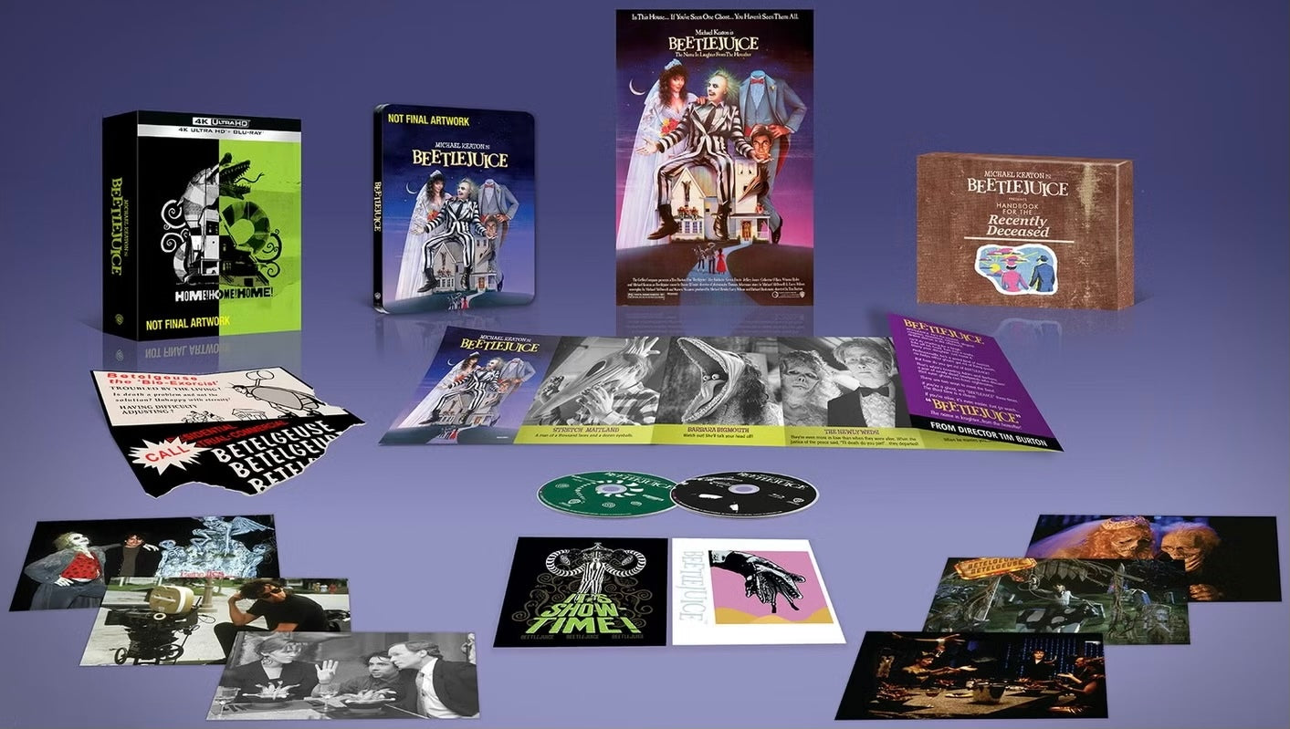 Beetlejuice 4K Full Slip SteelBook (1988)(France)