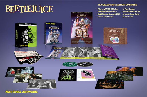 Beetlejuice 4K Full Slip SteelBook (1988)(UK) – Blurays For Everyone