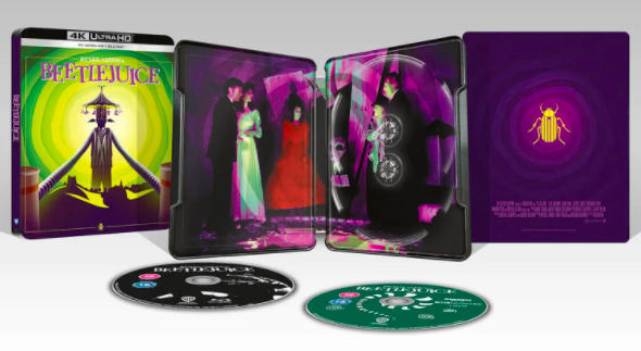 Beetlejuice 4K Full Slip SteelBook (1988)(UK)