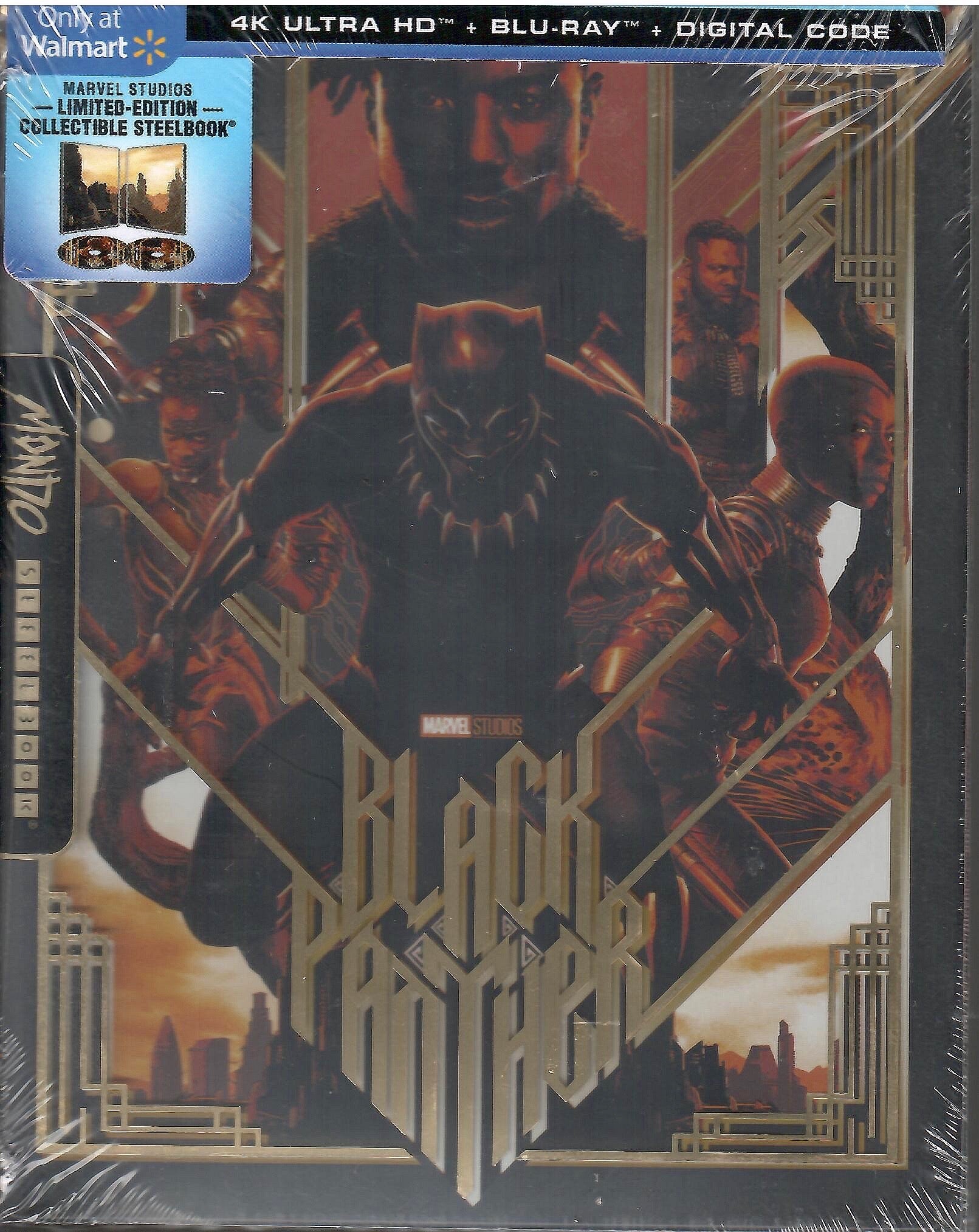 Black Panther 4k high quality Mondo Steelbook