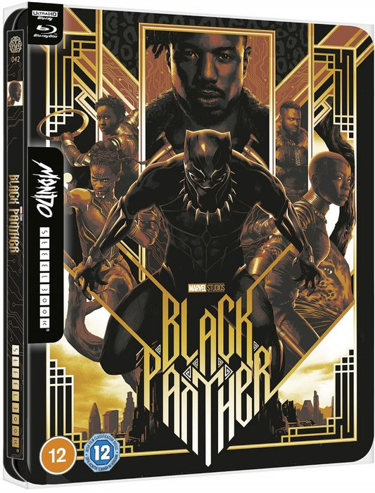 Black Panther 4K SteelBook (2018)(Mondo Art #42)(UK)