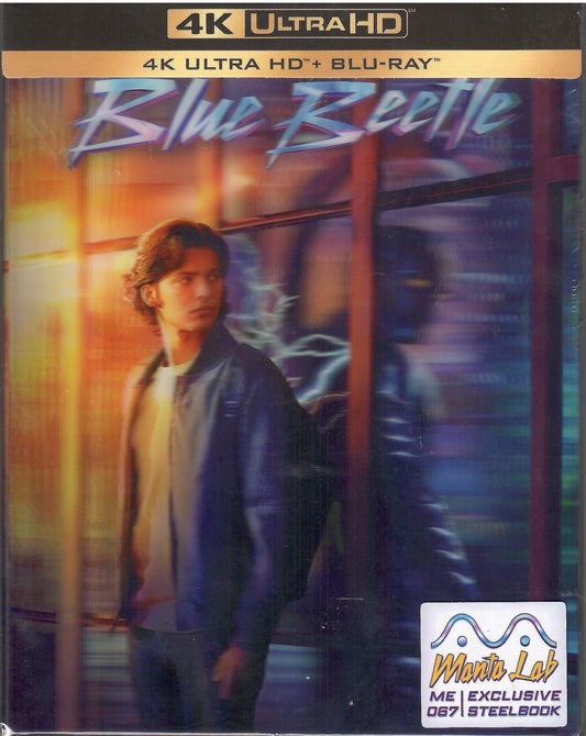 Blue Beetle 4K Double Lenticular B SteelBook (ME#67)(Hong Kong)
