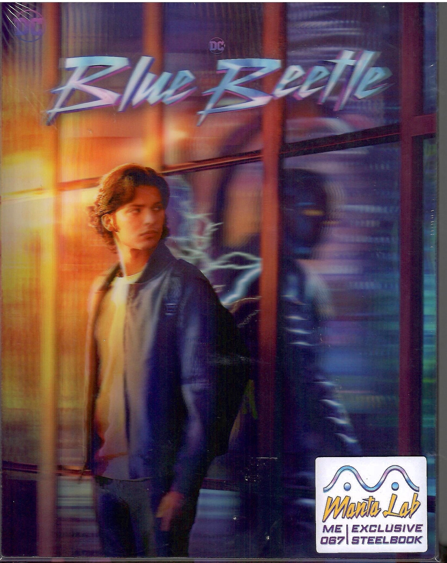 Blue Beetle 4K Double Lenticular B SteelBook (ME#67)(Hong Kong)
