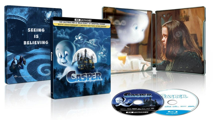 Casper 4K SteelBook: 30th Anniversary Edition