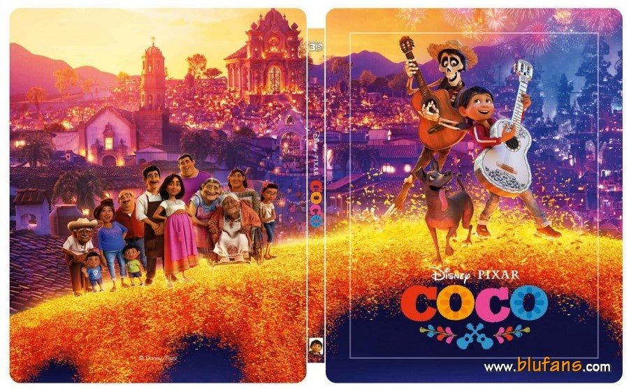 Coco 1-Click SteelBook (2017)(Blufans#46)(China)