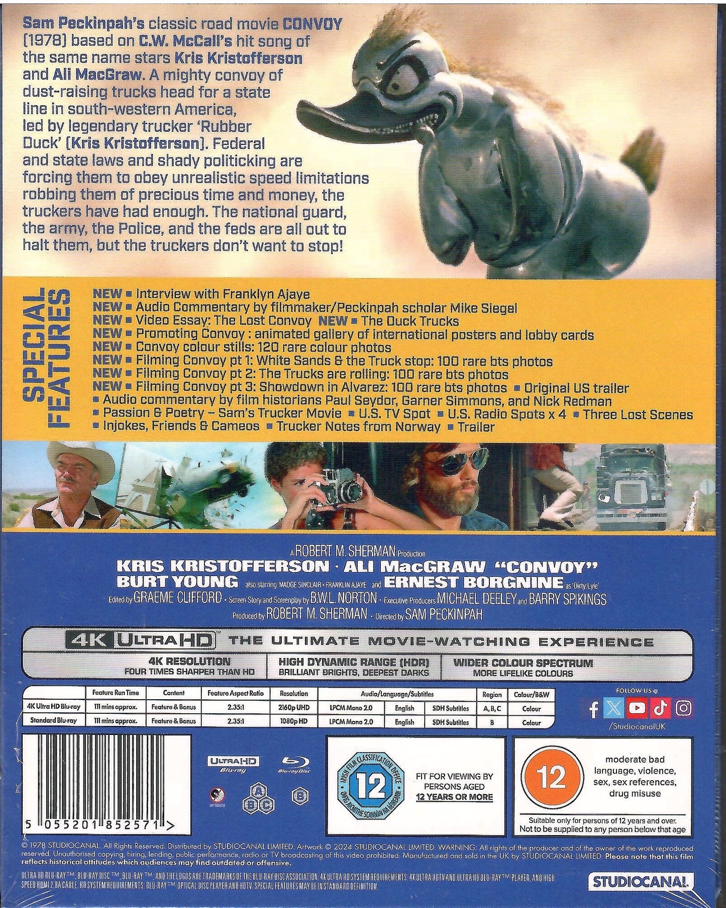 Convoy 4K SteelBook (UK)