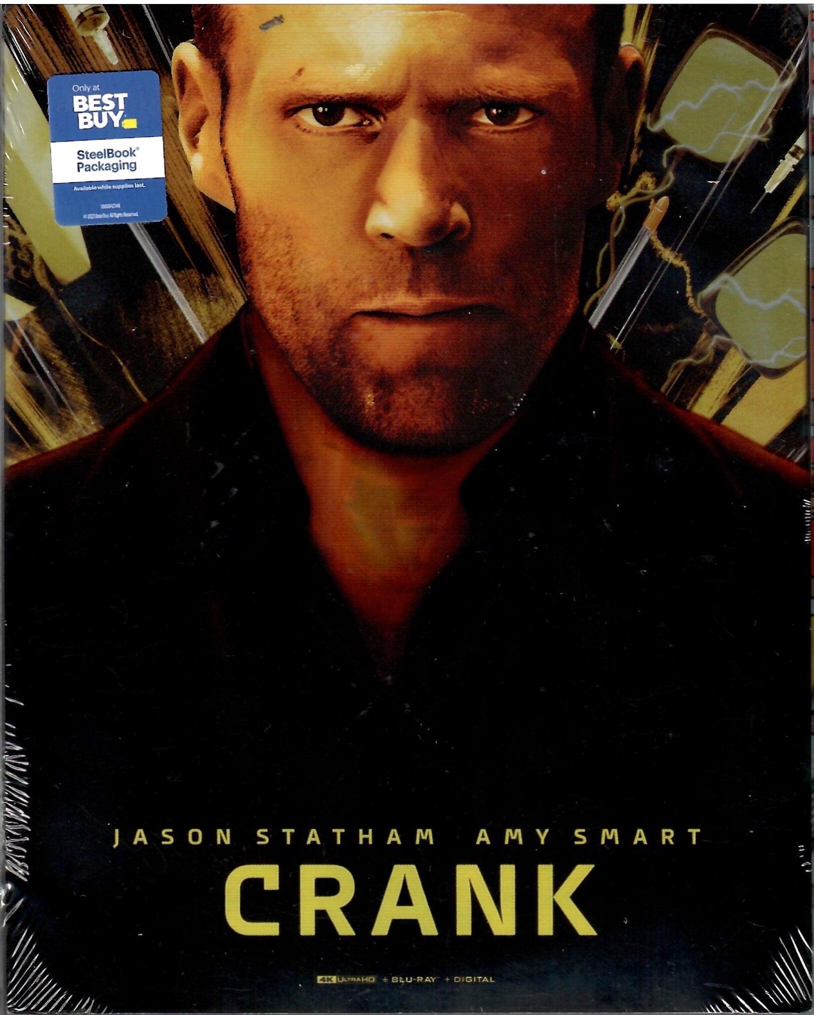 Crank 4K SteelBook (2006)(Exclusive) – Blurays For Everyone