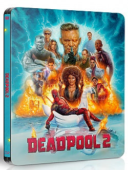 Deadpool 2: Unrated 4K XL Double Lenticular SteelBook (2018)(FAC#107)(Czech)
