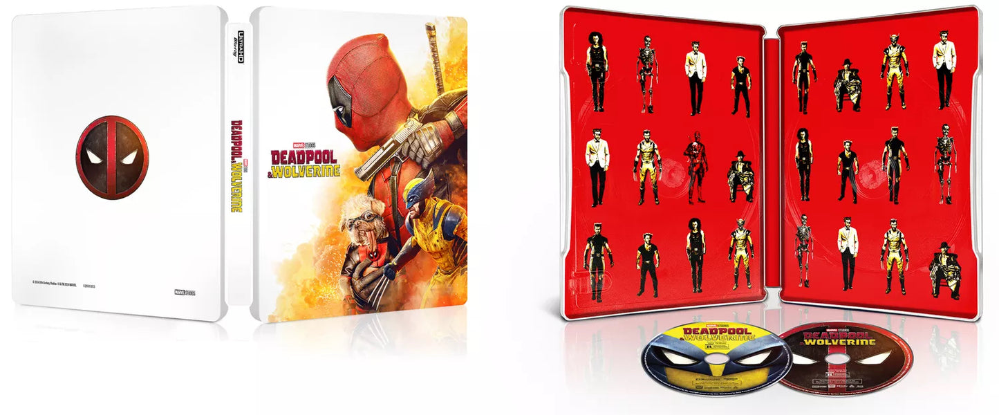Deadpool and Wolverine 4K SteelBook: Deadpool Edition
