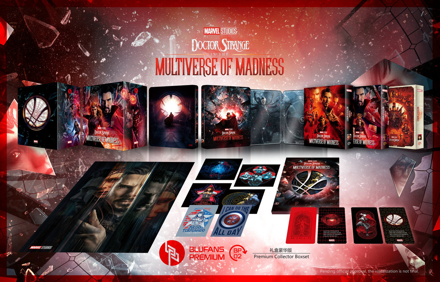 Doctor Strange in the Multiverse of Madness 1-Click SteelBook (BP#002)(EMPTY)(China)
