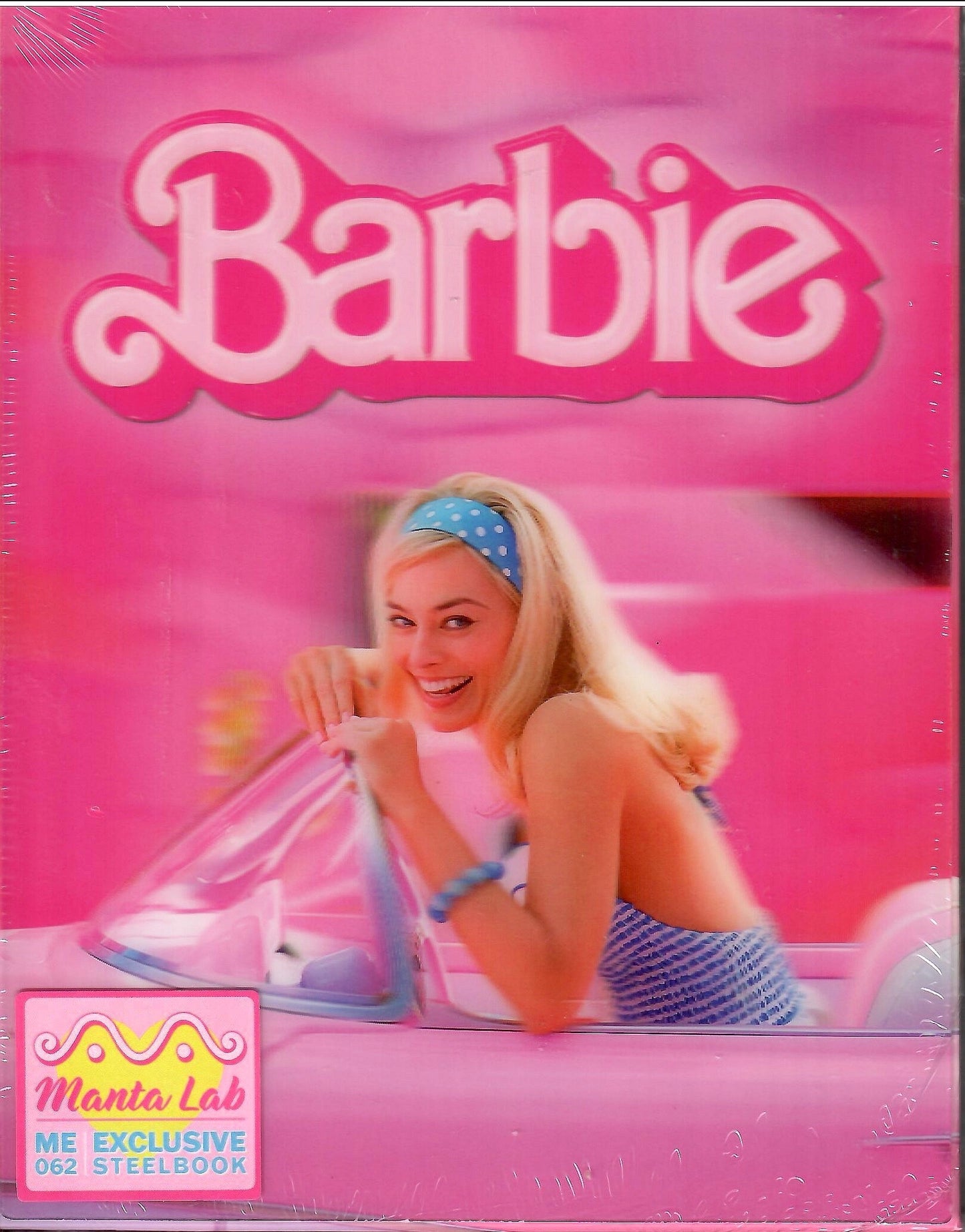 Barbie 4K Double Lentiuclar A SteelBook (ME#62)(Hong Kong)