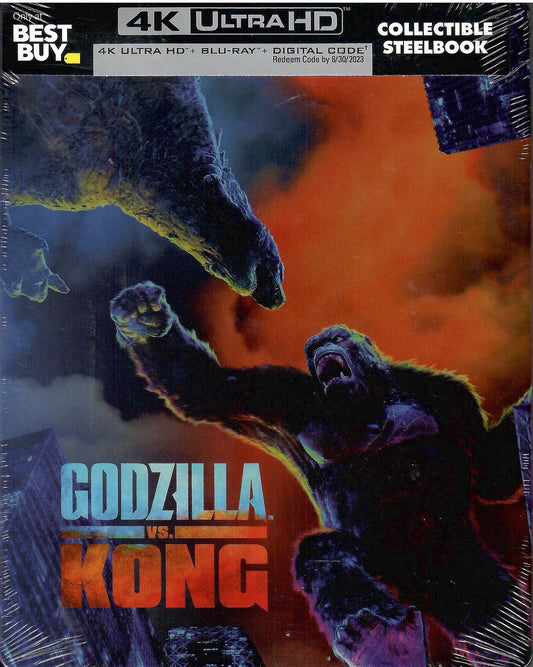 Godzilla Vs. Kong 4K SteelBook (2021)(Exclusive)