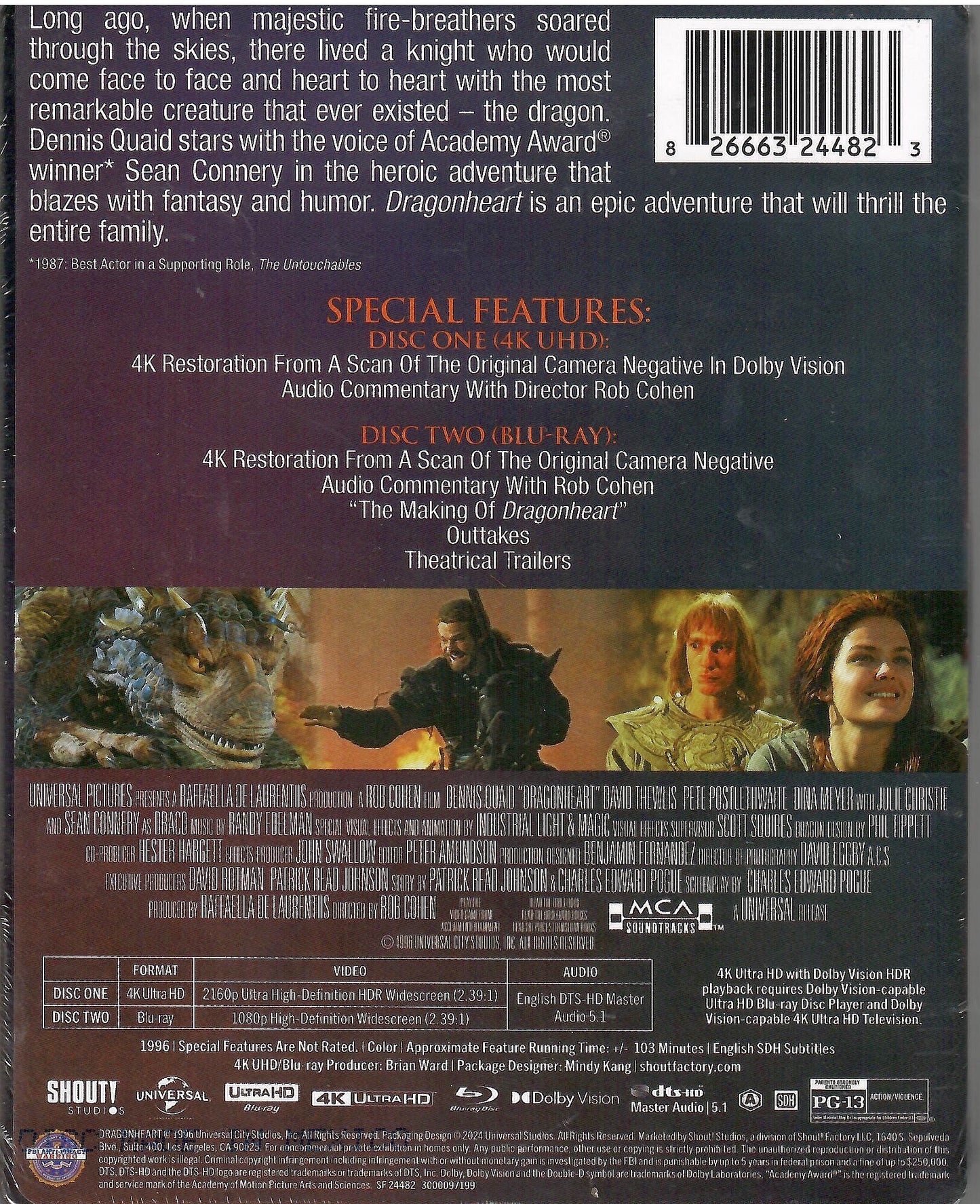 Dragonheart 4K SteelBook
