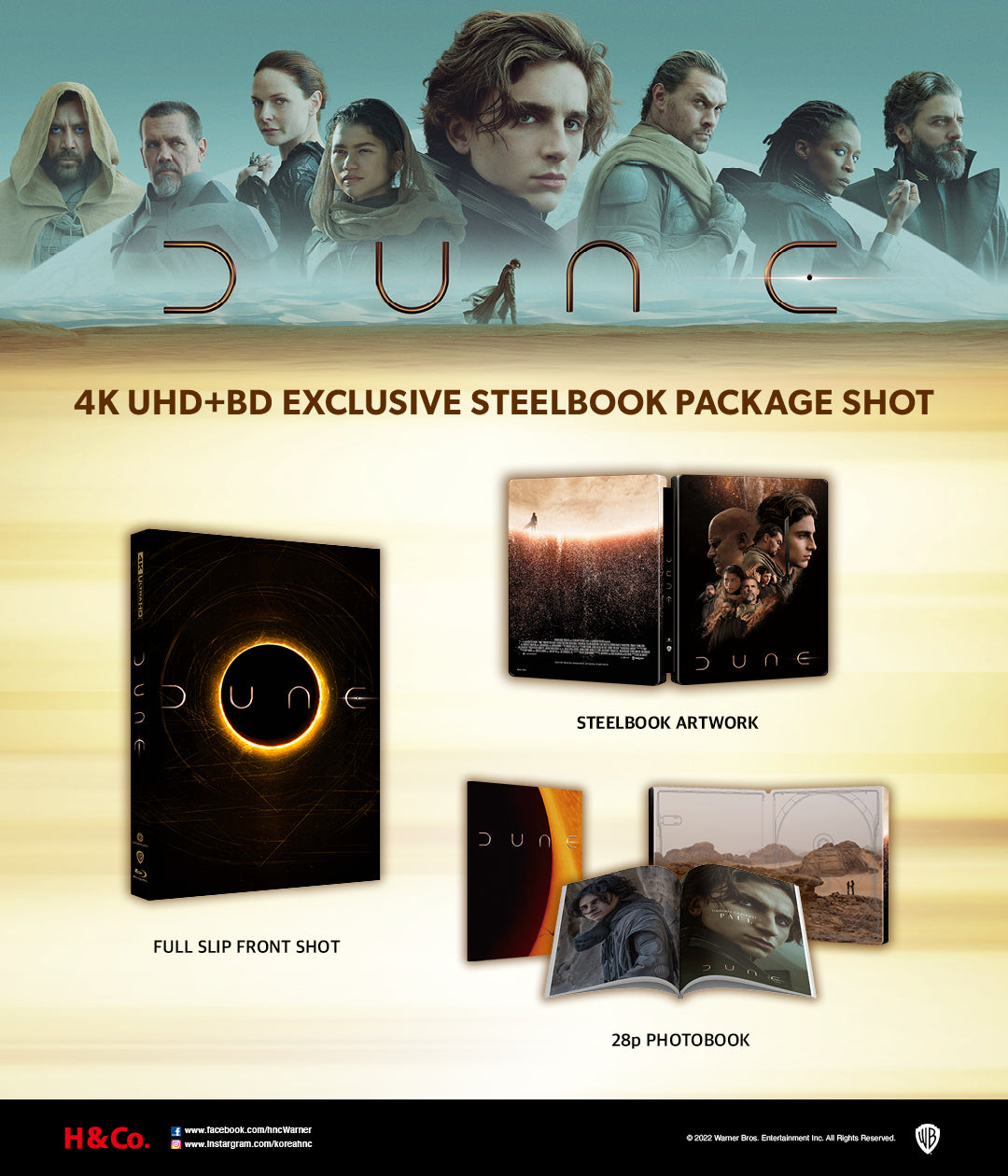 Dune 4K Full Slip SteelBook (2021)(Korea)