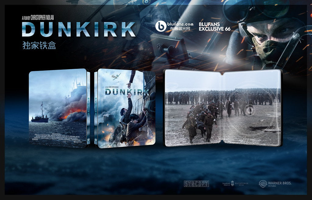 Dunkirk 4K Lenticular SteelBook (Blufans#66)(China)