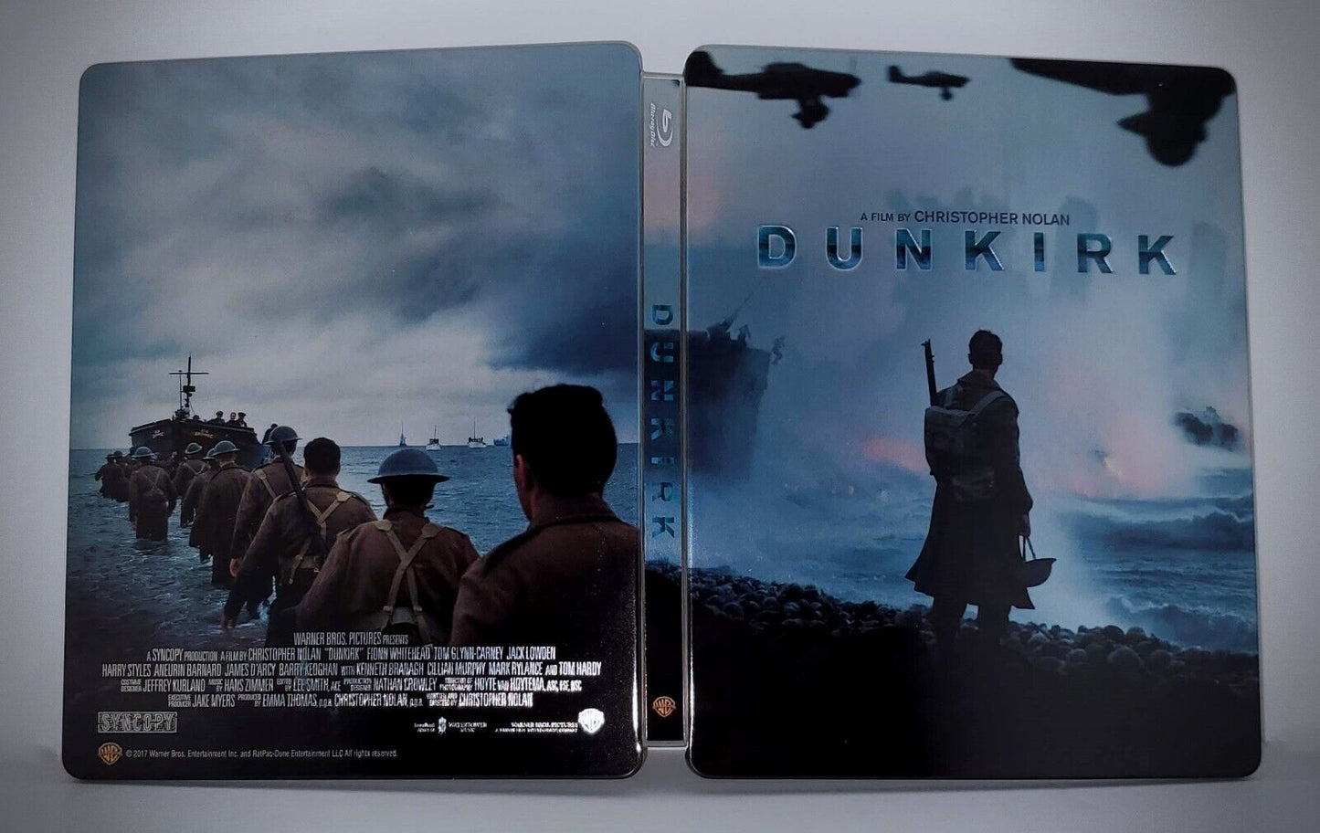 Dunkirk 4K Full Slip SteelBook (ME#16)(Hong Kong)
