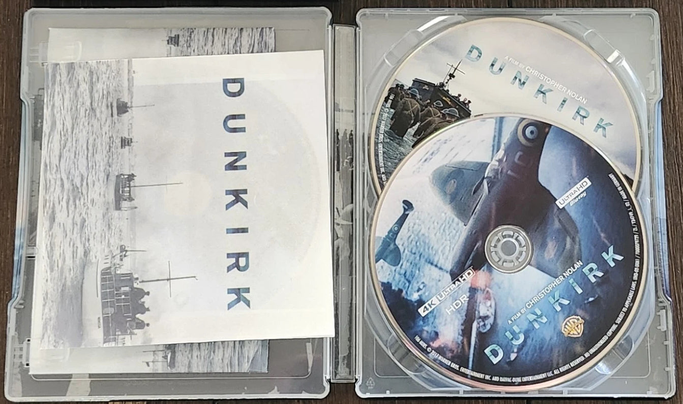 Dunkirk 4K Lenticular SteelBook (ME#16)(Hong Kong)
