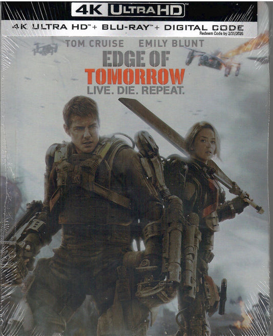 Edge of Tomorrow 4K SteelBook (Re-release)(Exclusive)