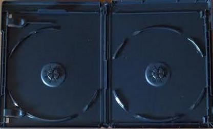 Empty 4-Disc (2 Double Stack Holders) 4K Viva Elite Blu-ray Case (12.5mm)