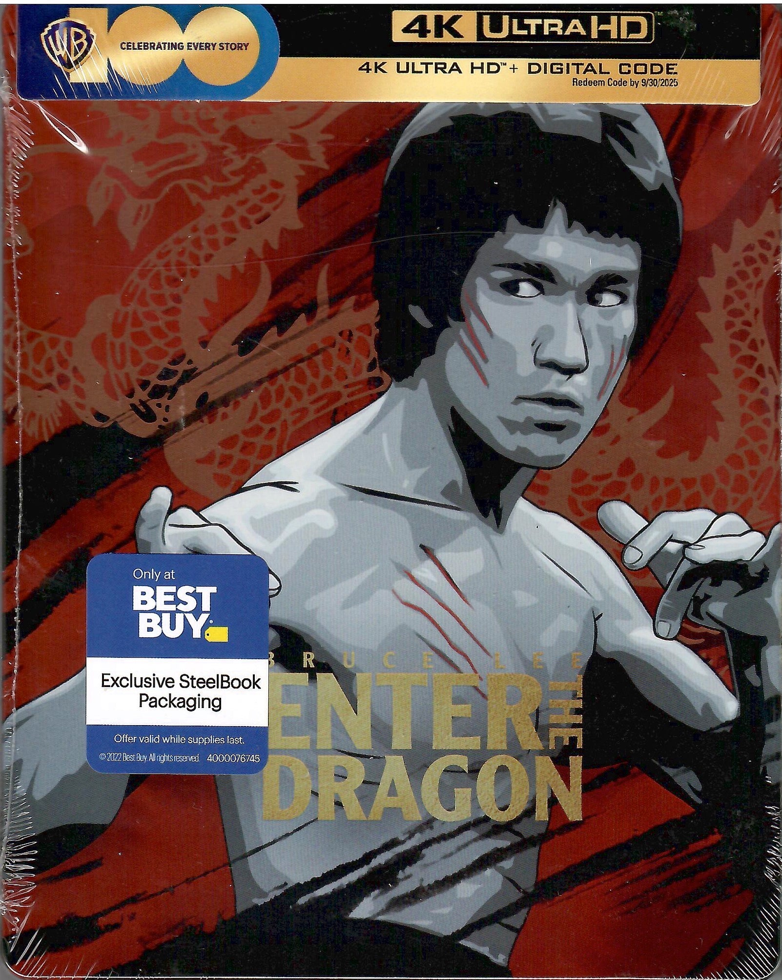 Enter the Dragon 4K SteelBook (Exclusive) – Blurays For Everyone