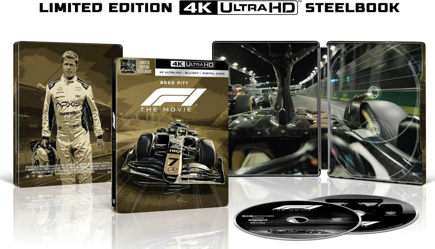 F1: The Movie 4K SteelBook (2025)