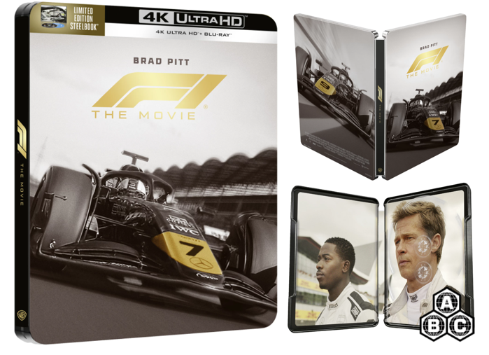 F1: The Movie 4K SteelBook - Race Car Edition (2025)(UK)