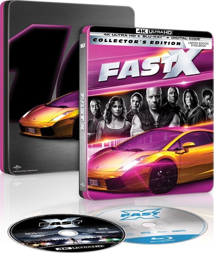 Fast X 4K Steelbook (2023)(Exclusive)
