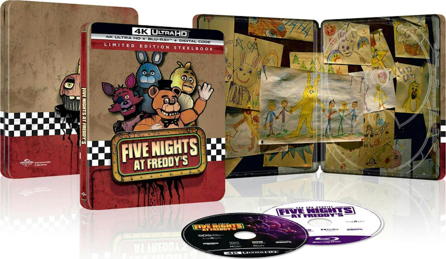 Five Nights at Freddy's 4K SteelBook (2023)(Re-release)
